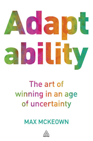 Adaptability by Max McKeown - Book Cover