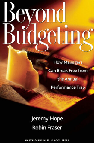 Beyond Budgeting by Jeremy Hope, - Book Cover