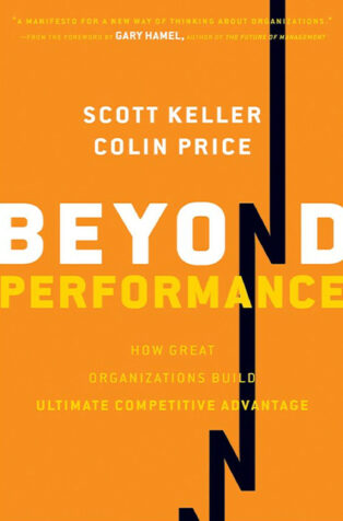 Beyond Performance by Colin Price, - Book Cover