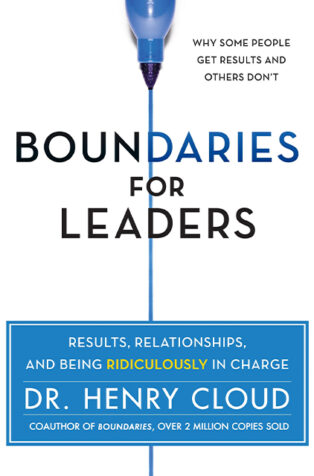 Boundaries for Leaders by Henry Cloud - Book Cover