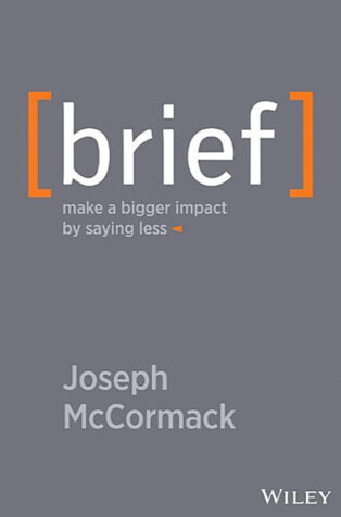 Brief by Joseph McCormack - Book Cover