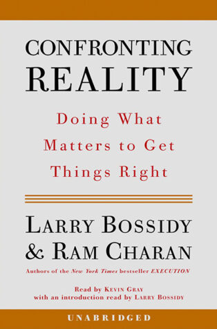Confronting Reality by Ram Charan, - Book Cover