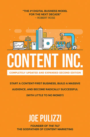 Content Inc. by Joe Pulizzi - Book Cover
