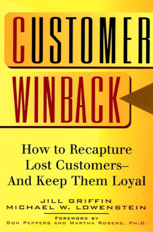 Customer Winback by Jill Griffin, - Book Cover