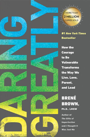 Daring Greatly by Brené Brown - Book Cover