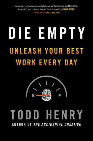Die Empty by Todd Henry - Book Cover