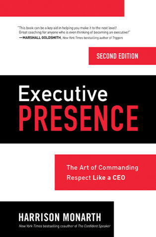 Executive Presence by Harrison Monarth - Book Cover