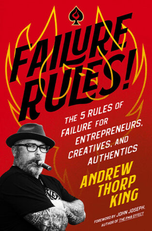 FAILURE RULES! by Andrew Thorp King - Book Cover