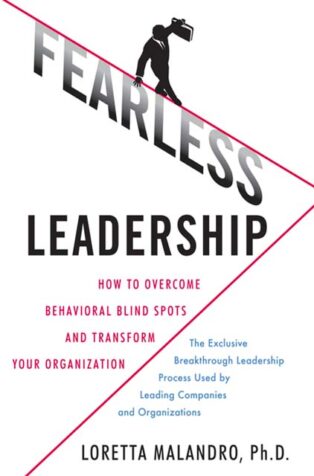 Fearless Leadership by Loretta Malandro - Book Cover