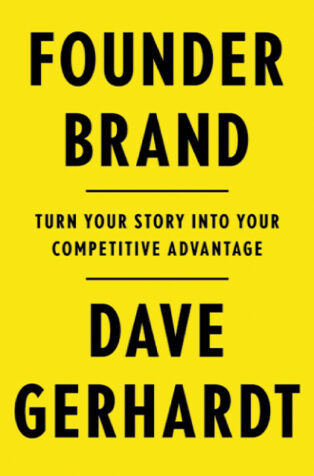 Founder Brand by Dave Gerhardt - Book Cover