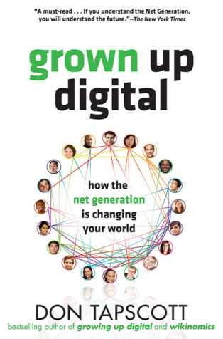 Grown Up Digital by Don Tapscott - Book Cover