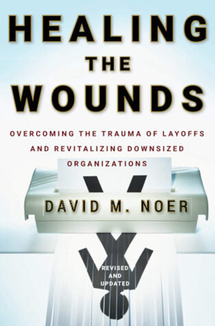 Healing the Wounds by David M. Noer - Book Cover