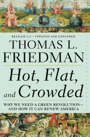 Hot, Flat, and Crowded by Thomas Friedman - Book Cover