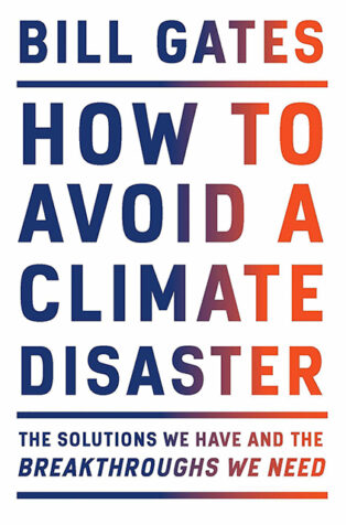 How to Avoid a Climate Disaster by Bill Gates - Book Cover