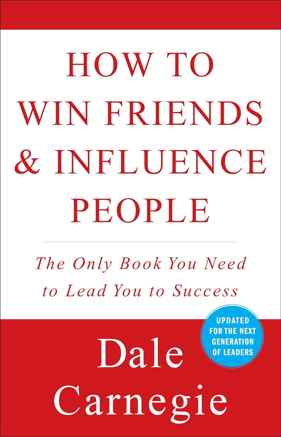 How to Win Friends and Influence People by Dale Carnegie - Book Cover