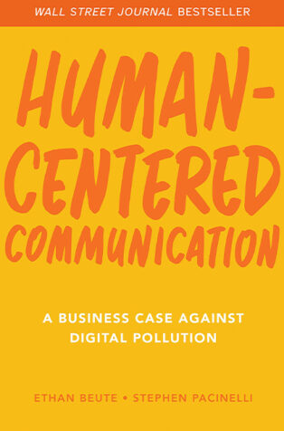 Human-Centered Communication by Ethan Beute, - Book Cover