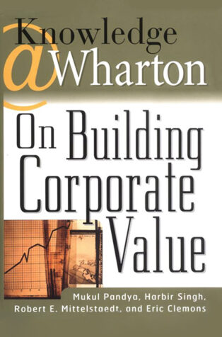 Knowledge@Wharton by Robert E. Mittelstaedt Jr., - Book Cover