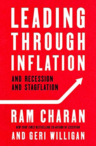 Leading Through Inflation by Ram Charan, - Book Cover