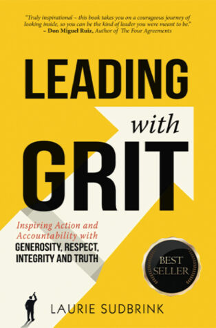 Leading with GRIT by Laurie Sudbrink - Book Cover