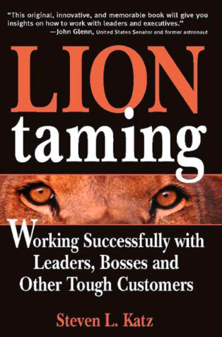 Lion Taming by Steven Katz - Book Cover
