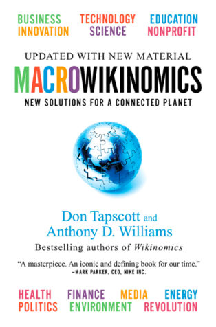 Macrowikinomics by Anthony D. Williams, - Book Cover