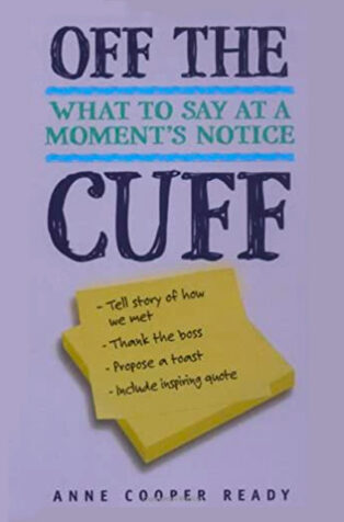 Off the Cuff by Anne Cooper Ready - Book Cover