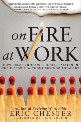 On Fire at Work by Eric Chester - Book Cover