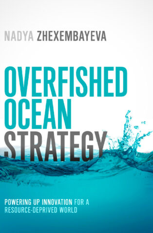 Overfished Ocean Strategy by Nadya Zhexembayeva - Book Cover