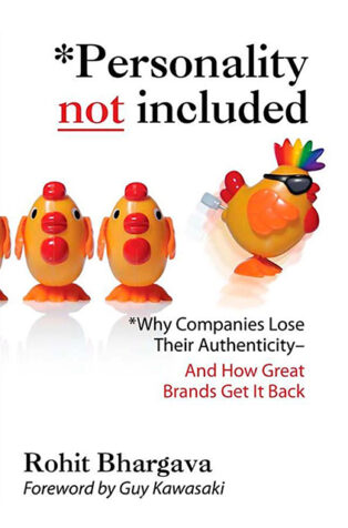 Personality Not Included by Rohit Bhargava - Book Cover
