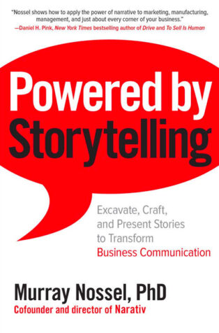 Powered by Storytelling by Murray Nossel - Book Cover