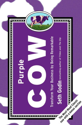 Purple Cow by Seth Godin - Book Cover