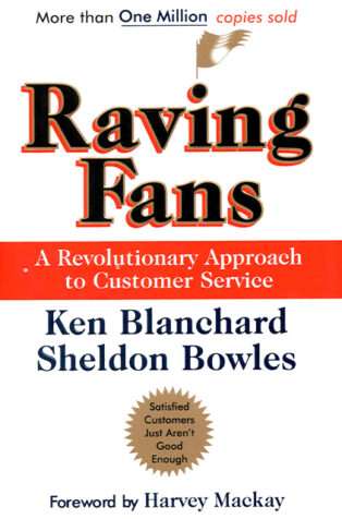 Raving Fans by Ken Blanchard - Book Cover