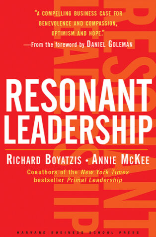 Resonant Leadership by Annie McKee, - Book Cover