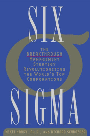 Six Sigma by Richard Schroeder, - Book Cover