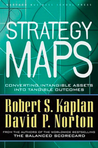 Strategy Maps by Robert S. Kaplan, - Book Cover