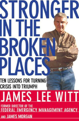 Stronger in the Broken Places by James Morgan, - Book Cover