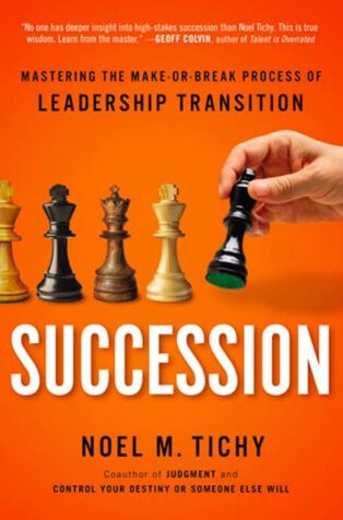 Succession by Noel M. Tichy - Book Cover