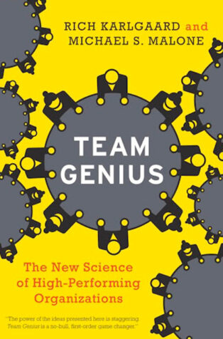 Team Genius by Rich Karlgaard, - Book Cover