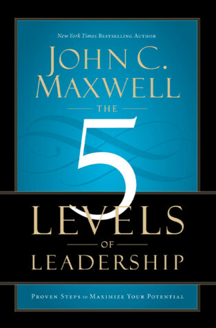 The 5 Levels of Leadership by John C. Maxwell - Book Cover