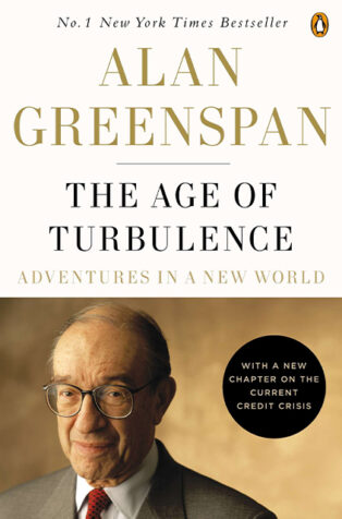 The Age of Turbulence by Alan Greenspan - Book Cover
