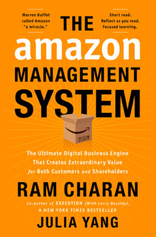 The Amazon Management System by Ram Charan, - Book Cover