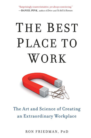 The Best Place to Work by Ron Friedman - Book Cover