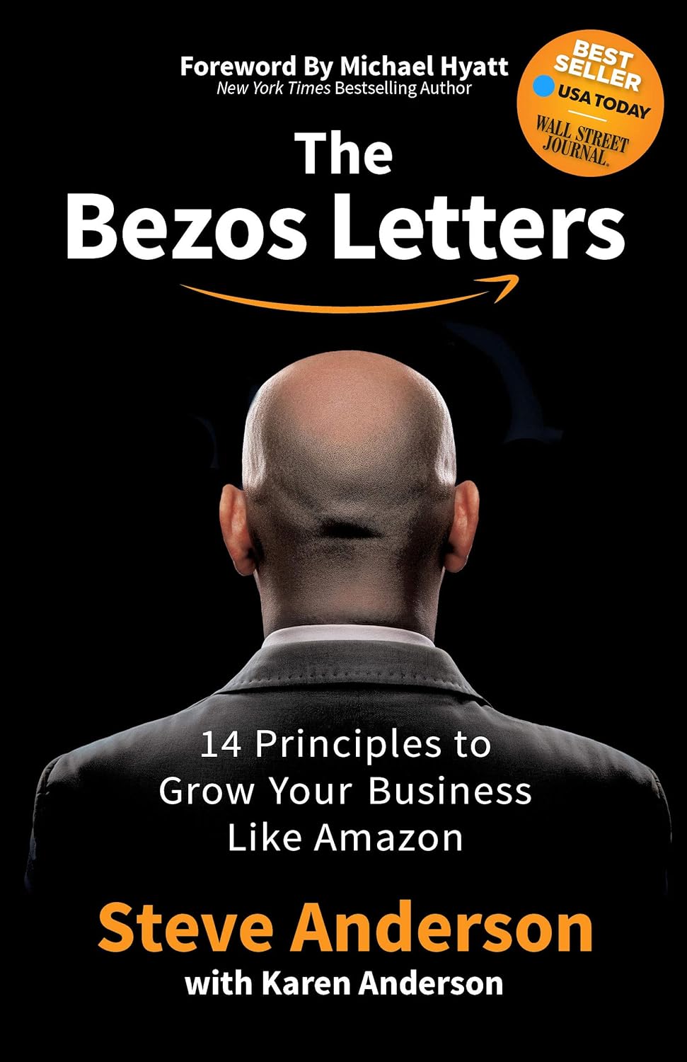 The Bezos Letters by Steve Anderson - Book Cover