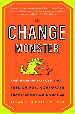 The Change Monster by Jeanie Daniel Duck - Book Cover