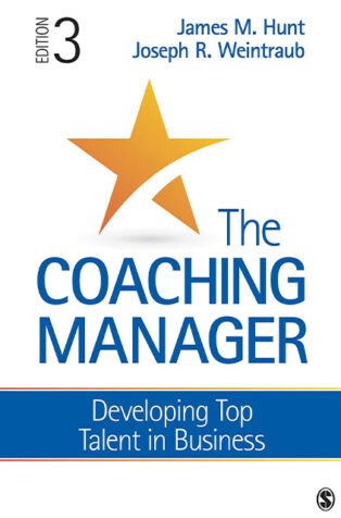 The Coaching Manager by James M. Hunt, Joseph R. Weintraub - Book Cover