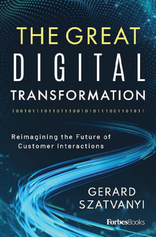 The Great Digital Transformation by Gerard Szatvanyi - Book Cover