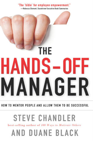 The Hands-Off Manager by Duane Black, - Book Cover