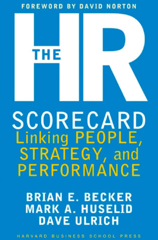 The HR Scorecard by Brian Becker, - Book Cover