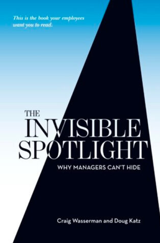 The Invisible Spotlight by Craig Wasserman, - Book Cover
