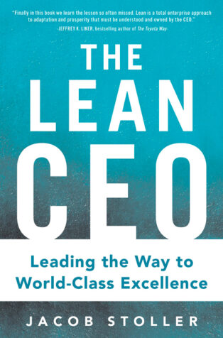 The Lean CEO by Jacob Stoller - Book Cover